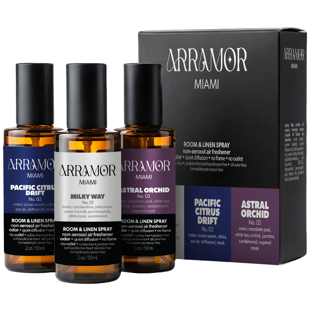 ARRAMOR Room Spray — Discovery Collection | 3 Pack