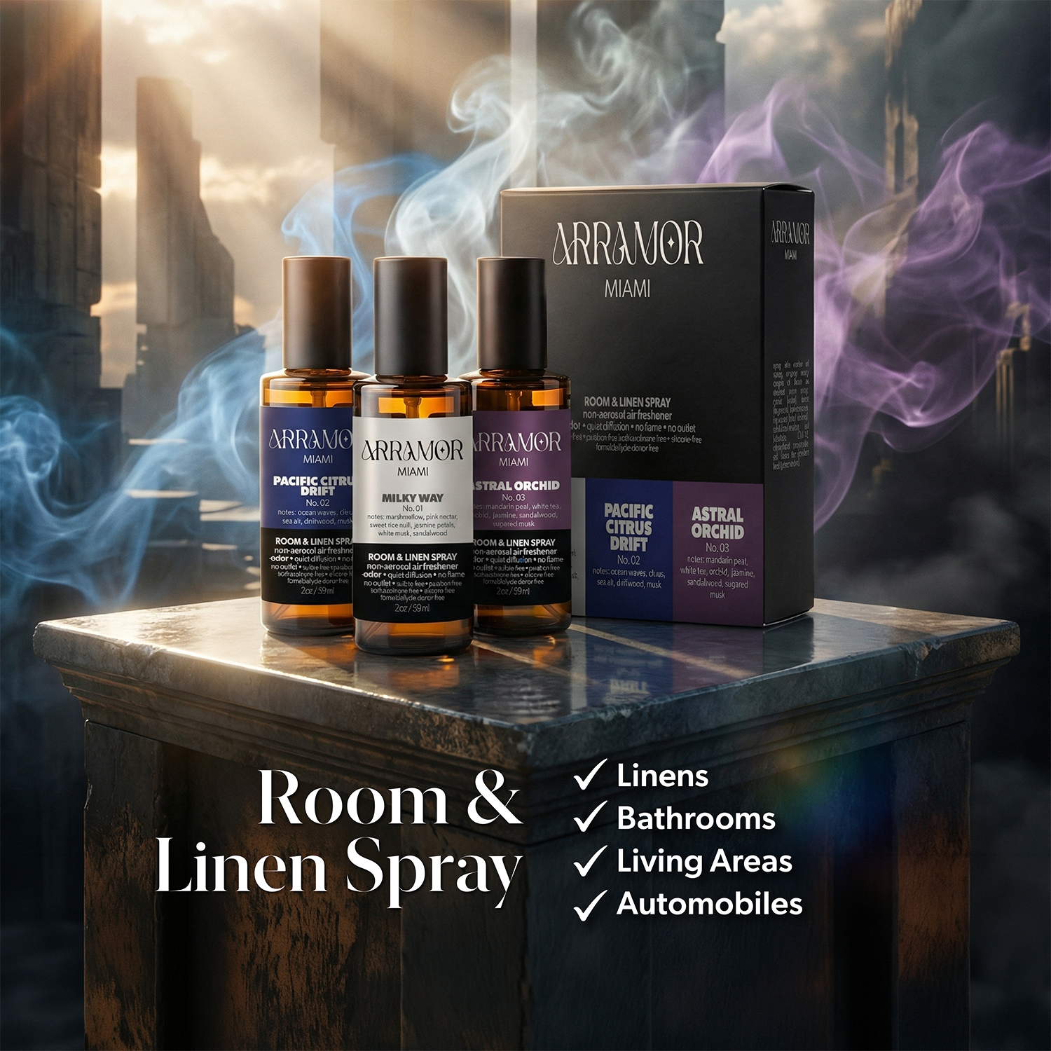 ARRAMOR Room Spray — Discovery Collection | 3 Pack