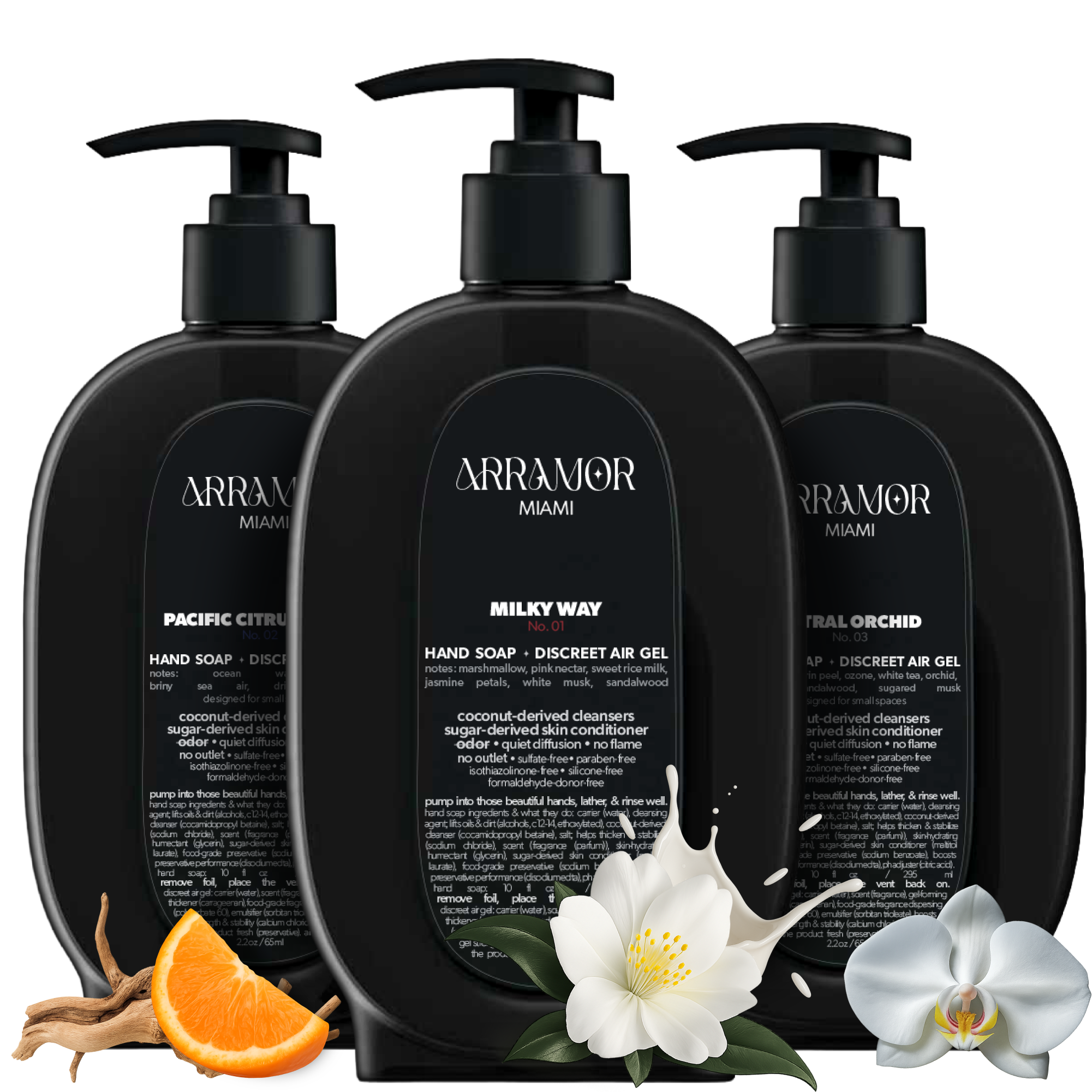 Hand Soap + Hidden Air Freshener — Discovery Set (3 Scents)