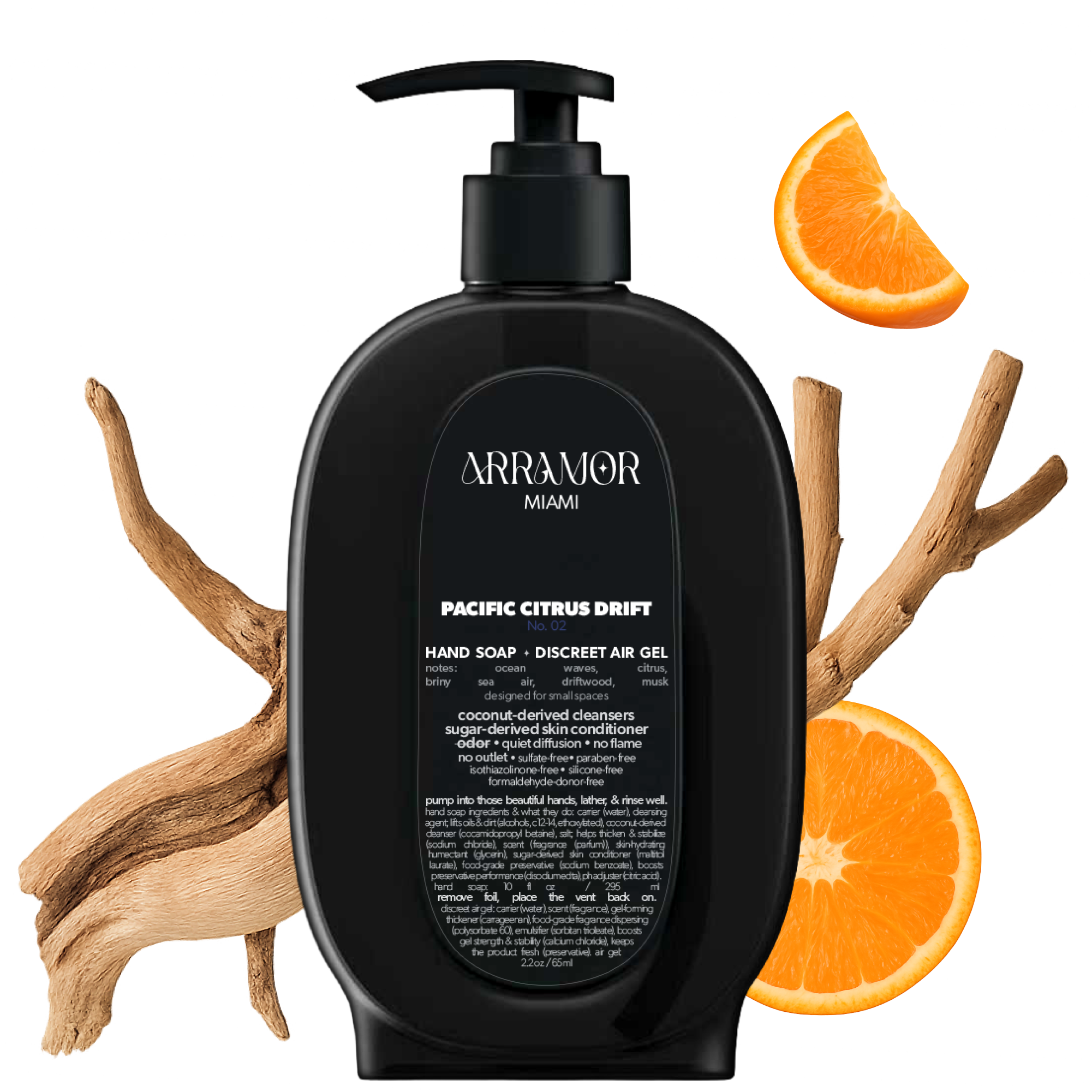 PACIFIC CITRUS DRIFT No. 02 - Complete Scent Set (Dispenser + Refills)